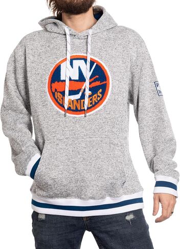 Calhoun NHL Surf & Skate Mens Muskoka Team Striped Premium Pullover Hoodie in Saudi Arabia