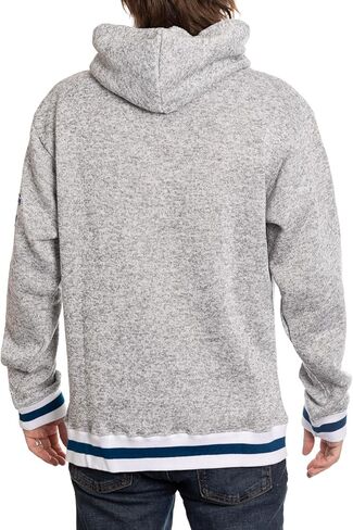 Calhoun NHL Surf & Skate Mens Muskoka Team Striped Premium Pullover Hoodie in Saudi Arabia