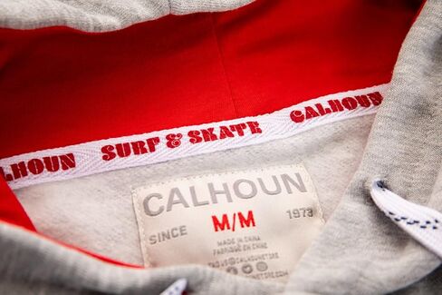 Calhoun NHL Surf & Skate Mens Muskoka Team Striped Premium Pullover Hoodie in Saudi Arabia