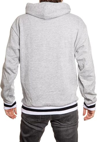 Calhoun NHL Surf & Skate Mens Muskoka Team Striped Premium Pullover Hoodie in Kuwait