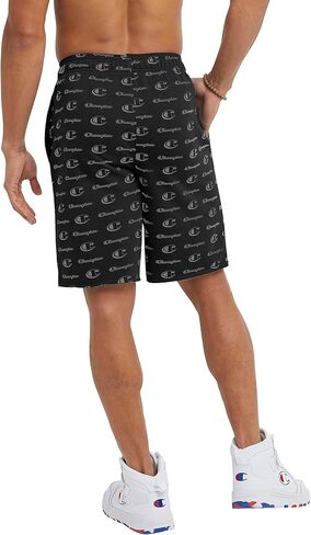 Champion، شورت رياضي شبكي للرجال، خفيف الوزن (Reg Tall)، شعار Big C Little Script Black C Patch، مقاس كبير in Saudi Arabia