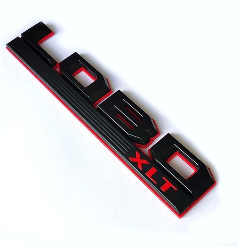 3pack OEM Lobo XLT Side Fender Emblem 3D Badge لـ 150 قطعة أصلية سوداء FL3Z-16720-L (3X أسود وأحمر) in Kuwait