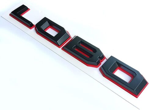 3pack OEM Lobo XLT Side Fender Emblem 3D Badge لـ 150 قطعة أصلية سوداء FL3Z-16720-L (3X أسود وأحمر) in Kuwait