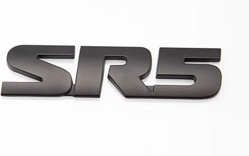 SR5 شعار الجانب/Rea V6 SR5 جذع ملصق معدني شارة (أسود) in Saudi Arabia
