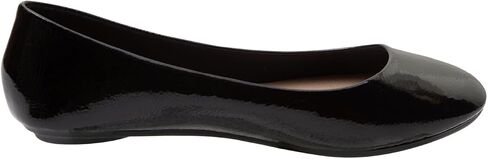Women's Patent Chelsea Round Toe Dress Casual Flats in Saudi Arabia