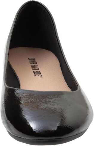Women's Patent Chelsea Round Toe Dress Casual Flats in Saudi Arabia