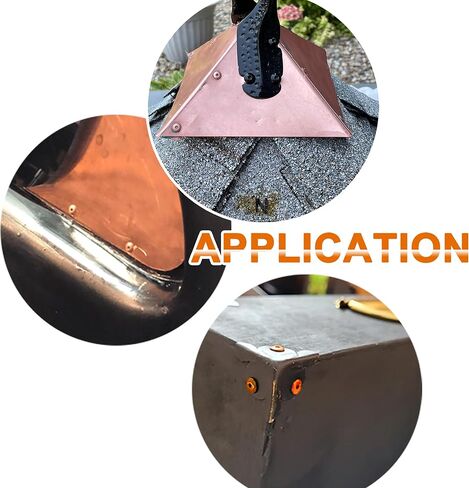 ISPINNER 25pcs 3 x 7mm Red Copper Blind Rivets, 3mm Diameter x 7mm Grip Dome Head Pop Rivets (3x7mm) in Saudi Arabia