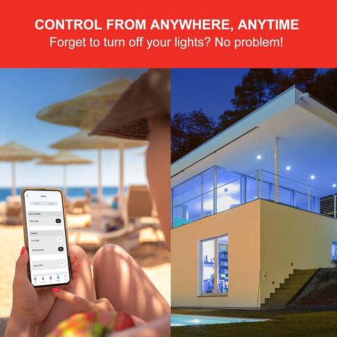 Sengled Alexa Light Bulbs, 75W Equivalent, S1 Auto Pairing with Alexa Devices, Smart Light Bulb that Work with Alexa, Bluetooth Mesh Smart Home Lighting, ‎Multicolor Dimmable, No Hub Required,4-Pack in Saudi Arabia