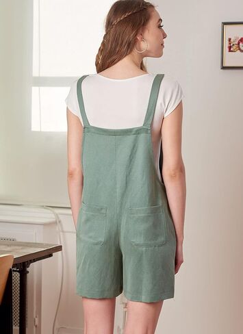 McCall's womens Misses' OverallsSewing Pattern Kit, Code M8204 in Saudi Arabia