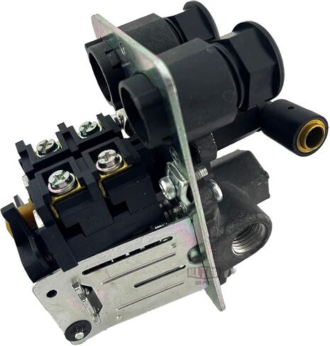 مفتاح ضغط ضاغط الهواء للخدمة الشاقة 4 منافذ 90 درجة مفرغ 95-125PSI 26AMP in Kuwait