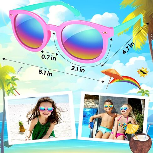 Wellvo 25pack نظارات شمسية للأطفال تفضل الحفلات للأطفال 4-8، نظارات شمسية للأطفال نظارات شمسية نيون كبيرة مع حماية من الأشعة فوق البنفسجية 400 للأطفال الأولاد والبنات من سن 3 إلى 5 سنوات، مستلزمات حفلات أعياد الميلاد على الشاطئ الصيفي in Saudi Arabia