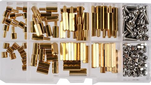 M3 النحاس عرافة المواجهة فاصل ذكر أنثى PCB مسدس اللوحة جبل الفولاذ المقاوم للصدأ المسمار الجوز مجموعة متنوعة in Kuwait