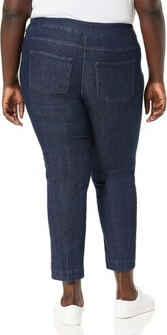 SLIM-SATION Women's Wide Band Ankle Pant Pull-on Pant with Tummy Control in Saudi Arabia