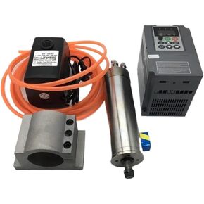 800W ER11 24000rpm 65mm 220v spindle motor water cooling + 1.5kw inverter VFD + 75W water pump fixture in Saudi Arabia