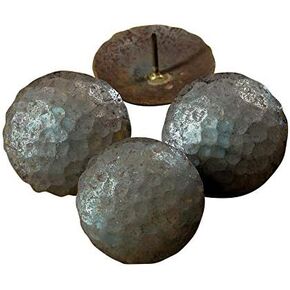 clavos ، 2 بوصة مستديرة ، حديد غير مكتمل ، أظافر الباب المزخرف ، الكثير من 6 in Kuwait