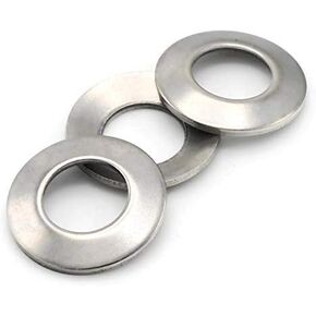 Belleville Washers Conical Disc Spring Cup Washers 18-8 Stainless Steel 1/2" Qty 250 in Saudi Arabia