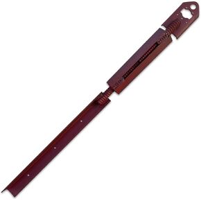 نماذج الوصية الرملية الخرسانية الملموسة شكل محاذاة مع صفيحة 5 "× 3" عازمة (35 " - 37.5" الطول) - الصلب المقاوم للصدأ - دعامة جدار قابلة للتعديل - محاذاة و plumbs جدران ، أعمدة ، أو عوارض (35 بوصة ، 10) in Kuwait