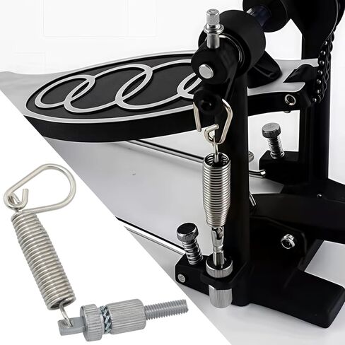 3PCS Tension Spring Drum Pedal Accessory Spring Hook Hanger One Stainless Steel For Shelf Drums Pedal Spring Bass Drum Pedal Tension Spring in Kuwait