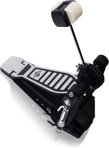 Griffin Single Drum Pedal (سلسلة Quick-kick)-دواسة القدم المزدوجة Deluxe مع مضرب من 4 جوانب ، كاميرا القدرة القابلة للتعديل لالتقاط الطبال المحترفين in Saudi Arabia