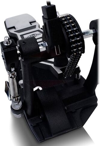 Griffin Single Drum Pedal (سلسلة Quick-kick)-دواسة القدم المزدوجة Deluxe مع مضرب من 4 جوانب ، كاميرا القدرة القابلة للتعديل لالتقاط الطبال المحترفين in Saudi Arabia
