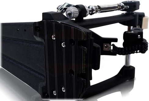 Griffin Single Drum Pedal (سلسلة Quick-kick)-دواسة القدم المزدوجة Deluxe مع مضرب من 4 جوانب ، كاميرا القدرة القابلة للتعديل لالتقاط الطبال المحترفين in Saudi Arabia