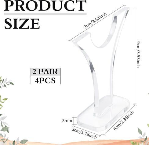 MAYJOYDIY 2 Sets Acrylic Sword Display Stand Clear Base Collection Display Stands Assembled Lightsaber Stands Blade Scabbard Display Table Supports for Sword Collection Exhibit in Saudi Arabia