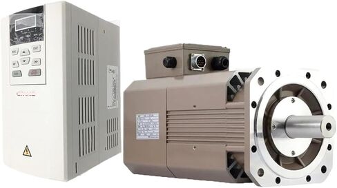 عالية السرعة 8000 دورة في الدقيقة 7.5kw 10hp 47.7nm 6800oz-in ac servo محرك محرك محرك المحرك 198mm 3ph 380v ثابتة in Saudi Arabia