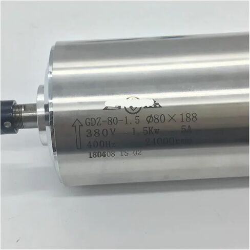 1500W ER11 24000 دورة في الدقيقة 80mm 380V مغزل ماء ماء in Saudi Arabia