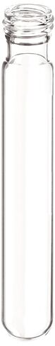 Corning Pyrex 99447-13 Borosilicate Glass Glass Bottom 7.5ml tube transhable turble ، مع بقعة وضع علامات بيضاء وبدون غطاء ، 13 مم × 100 مم (حالة 1000) in Saudi Arabia