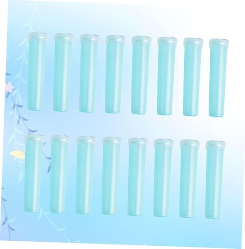 Besportble 200pcs أنابيب المياه الزهرية تخزين المياه للترتيبات العائمة لوازم الديكور الأزرق in Saudi Arabia