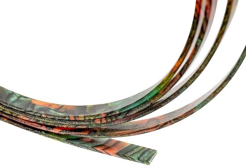 قطاع تطهير الغيتار البلاستيكي 1650 × 6 × 1.5 مم سلحفاة أو أذن البحر (لؤلؤة خضراء) in Saudi Arabia