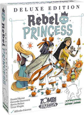 Rebel Princess Deluxe Edition: Happily Never After Expansion – Fast-Paced Strategy Card Game, 3+ Players, Ages 15+, 45 Min Play, from The Creators of Cat in The Box Deluxe Edition in Kuwait