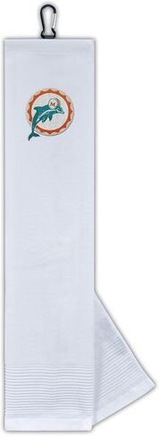 WinCraft Team Effort LE Face/Club Tri-Fold Embroidered Towel NFL Miami Dolphins in Saudi Arabia