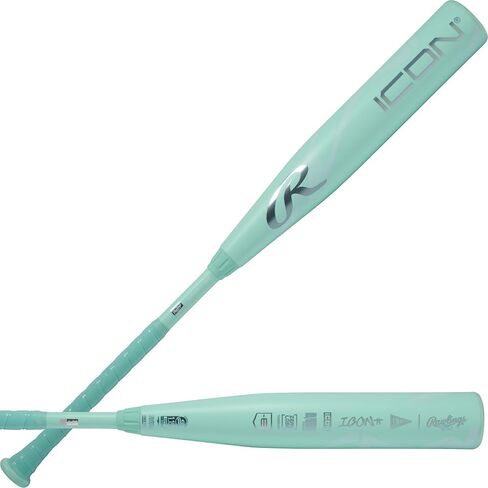 Rawlings | 2026 | ICON Baseball Bat | USSSA | -5 / -8 / -10 Drop | 2 3/4" Barrel | 2 Pc. Composite in Saudi Arabia