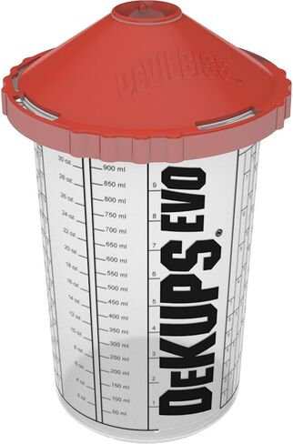 DeVilbiss DeKup DPV-608 34OZ Sleeve & LID Holder, KIT 2 in Saudi Arabia