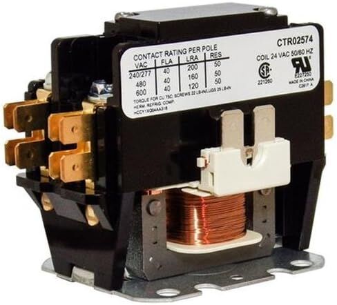 استبدال OEM لـ Trane Single Pole / 1 Pole 40 أمبير مكثف شاق CTR00845 بواسطة Trane in Saudi Arabia