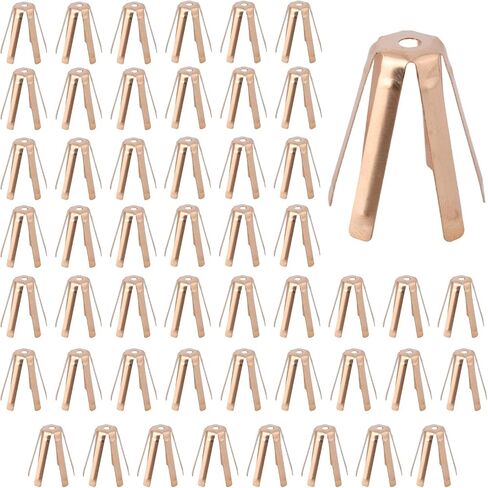 50pcs Universal 6-leg Brass Golf Golf Shaft Shims ، محول نادي الجولف القابل للتعديل ، يناسب .335 .350 .355. in Saudi Arabia