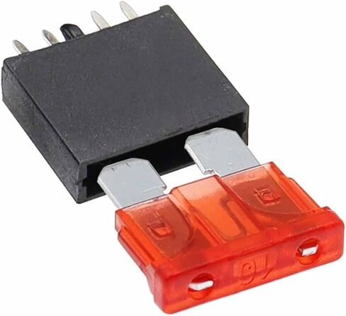 250 فولت 30A سيارة متوسطة إدراج الصمامات حامل الصمامات الأفقية 2PIN 8PIN PCB لوحة تصاعد ATC شفرة الصمام in Kuwait