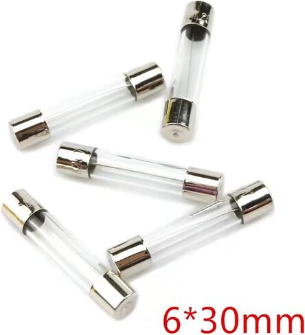 5 * 20mm صمامات أنبوب زجاجي سريع 5 × 20 مم 250V 0.1A 0.2A 0.25A 0.3A 0.315A 0.5A 0.63A 0.75A 1A 2A AMP FUSE 10PCS (3A) in Saudi Arabia