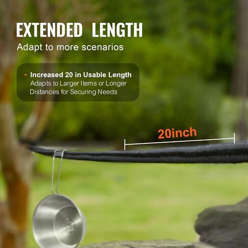 لفة سلك Bungee Vevor ، 3/8 '× 120 قدمًا ، سلكًا مرنًا 120 قدمًا ، سلك صدمة بونجي المرن بنسبة 100 ٪ للبضائع ، القنب ، التخييم ، سطح القوارب وصياغة الأسود ، الأسود in Saudi Arabia