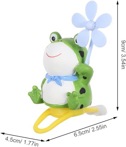 Frog Propeller Electric Bike Handlebar Decoration: Novel Bike Accessory لتعزيز المقود الأنيق in Kuwait
