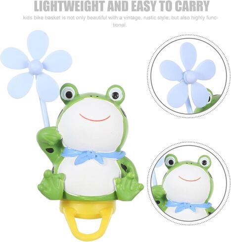 Frog Propeller Electric Bike Handlebar Decoration: Novel Bike Accessory لتعزيز المقود الأنيق in Kuwait