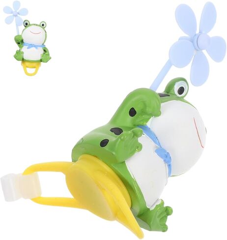 Frog Propeller Electric Bike Handlebar Decoration: Novel Bike Accessory لتعزيز المقود الأنيق in Kuwait