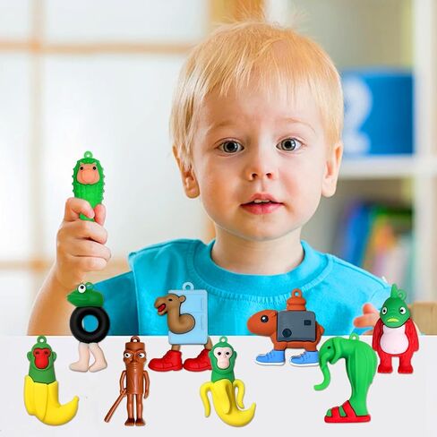 8Pcs Italian Brainrot Action Figures Tralalero Travala Toy Set With Tralalero Travala,Tung Tung Tung Sahur, Brr Brr Patapim & More - Brainrot Toys Collectible Animal Figures for Display or Gifting in Saudi Arabia