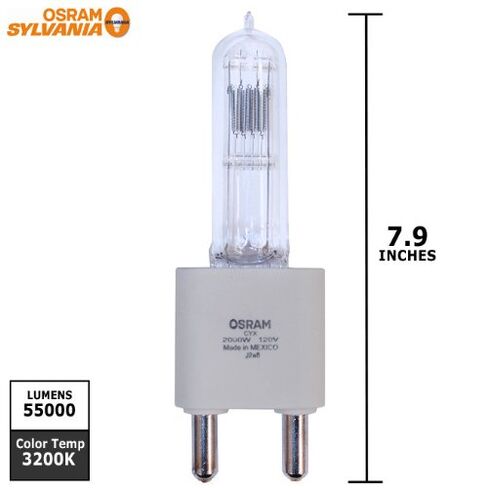 Sylvania 54613 Cyx Qtz Lamp - Package Qty 6 in Saudi Arabia