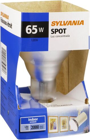 (6 حزمة) مصباح عاكس BR30 المتوهج داخل Frost Finish قاعدة الألومنيوم 65WATT 120VOLT SPOT PACK PACK in Saudi Arabia