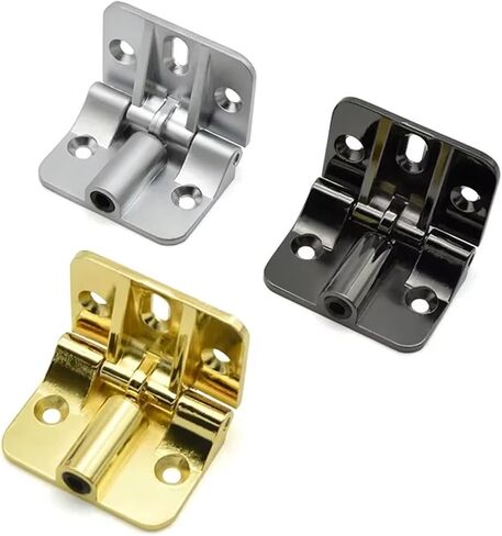 Adjustable 90 180 Degree Butt Hinge Zinc Alloy Limit Folding Industrial Machinery Door Hinges Multiple Choices 1Pcsa(Bright) in Kuwait