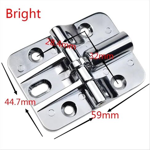 Adjustable 90 180 Degree Butt Hinge Zinc Alloy Limit Folding Industrial Machinery Door Hinges Multiple Choices 1Pcsa(Bright) in Kuwait