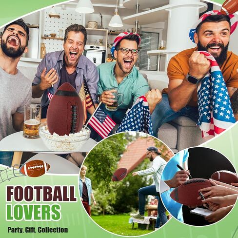 Jerify 12 Pcs Composite Leather Footballs Official Size Football Bulk Inflatable Football Ball with Pump Indoor Outdoor Regulation Highschool College Size 7 Football for Training and Recreational Play in Saudi Arabia