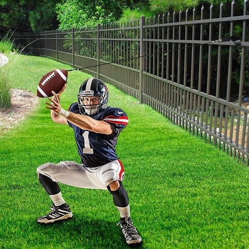 Tobwolf Football Train Trainer ، Bungee Football Catching Trainer مع Size Size 6 يناسب الأعمار 11+ من الشباب ، ومرر Back Trainer تحسين تعزيز مهارات الصيد منفردا في الداخل والخارجية in Saudi Arabia
